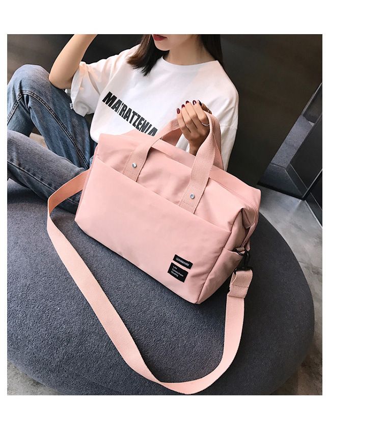 Fitnesstaske, rejsetaske til kvinder, let og kompakt håndbagagetaske, Offroad-rejsetaske med stor kapacitet, Sports yogataske_voghion.com