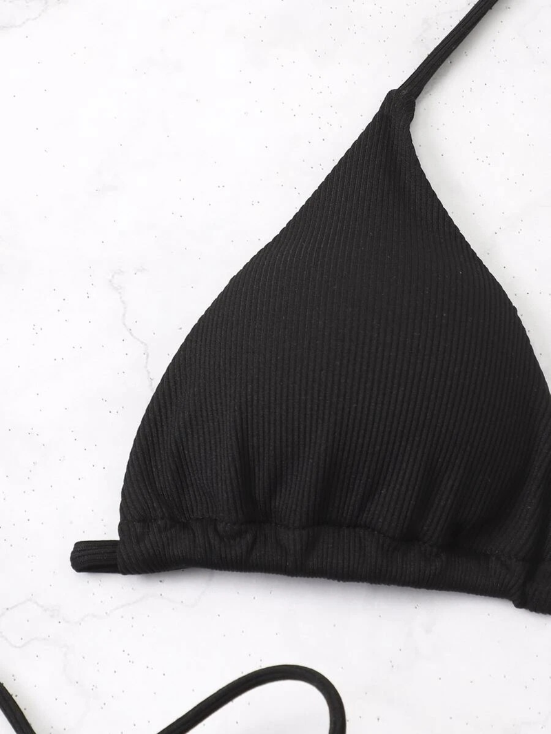 2025 Neuer sexy Triangel-Bikini-Strand-Set, zweiteiliger Badeanzug_voghion.com