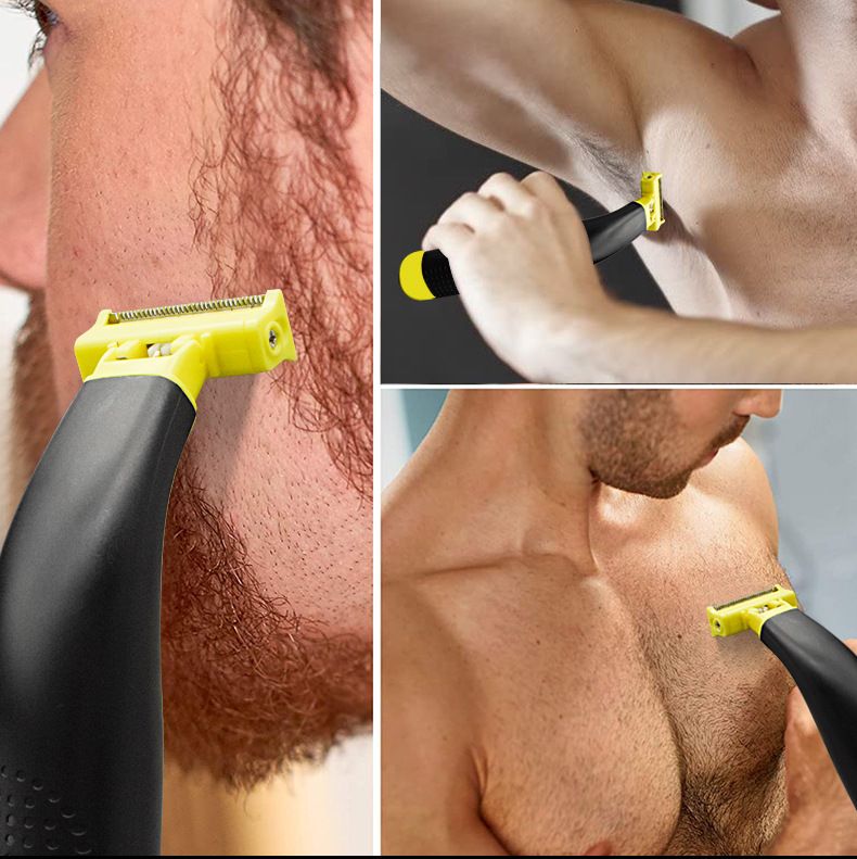 New Men's Shaver portable washable Shaver USB rechargeable razor leg armpit hair electric shaver_voghion.com
