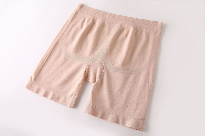 Safety Pants Short Women Stretch Short Leggings Plus Size Solid Color Plus Size_voghion.com