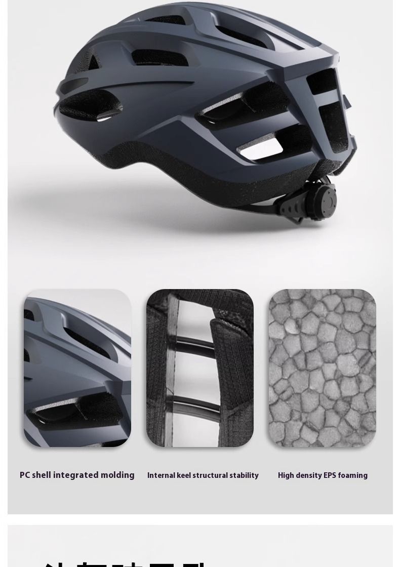 Casco da ciclismo estivo traspirante integrato per bicicletta da strada SWAY regolabile per esterni_voghion.com
