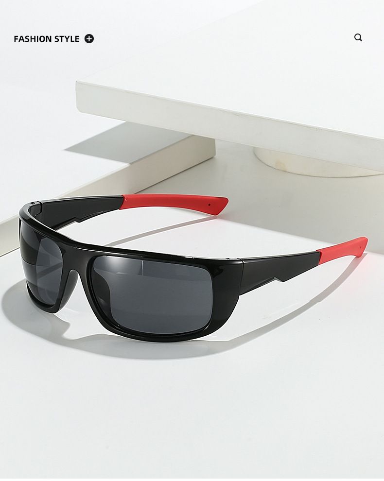 Nieuwe modieuze sportzonnebrillen voor mannen en vrouwen, buiten fietsen, bergbeklimmen, hardlopen, winddicht, stofdicht, oogbescherming, sportbrillen_voghion.com