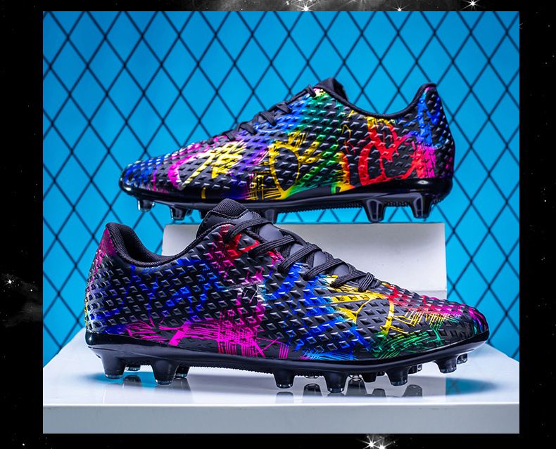 Ghete de fotbal TF Broken Nails, model low-top, noi, pantofi de antrenament profesionali pentru studenți_voghion.com