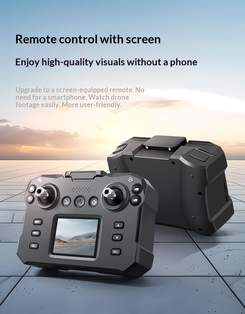 Hold Cross-Border New Product K12Max Brushless Quadcopter Screen-Control Remote Control Aircraft HD Real-Time Aerial_voghion.com