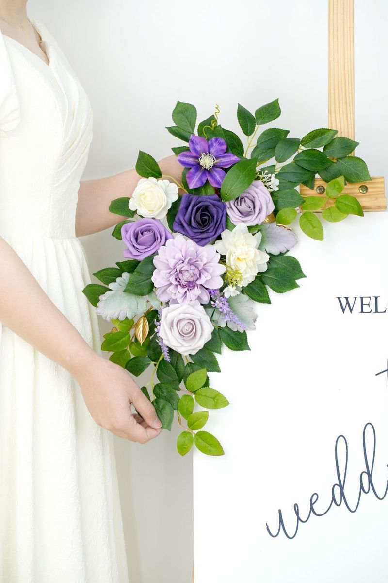 Lihavõttepüha Tooli seljatoed Lilled Pulmalaud Trepikodade Kaunistus Käsitsi valmistatud DIY Valmistooted_voghion.com