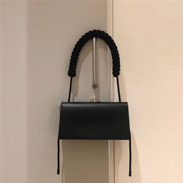 Unique design with minimalist straps, new versatile woven fashionable women's 2024 spring/summer bag, single shoulder_voghion.com