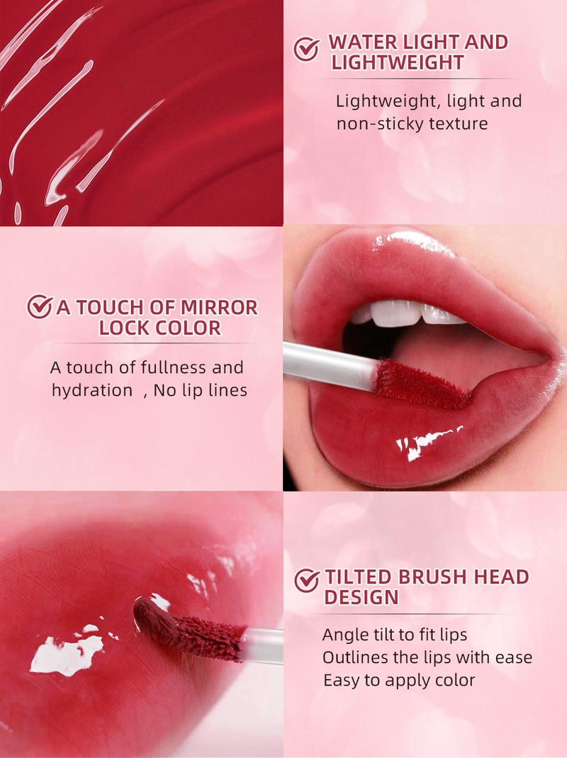 Transparante Crystal Jelly Blijvende Hydraterende Lipolie Opvullende Lipgloss Sexy Mollige Lip Glow Olie Getinte Lip P_voghion.com