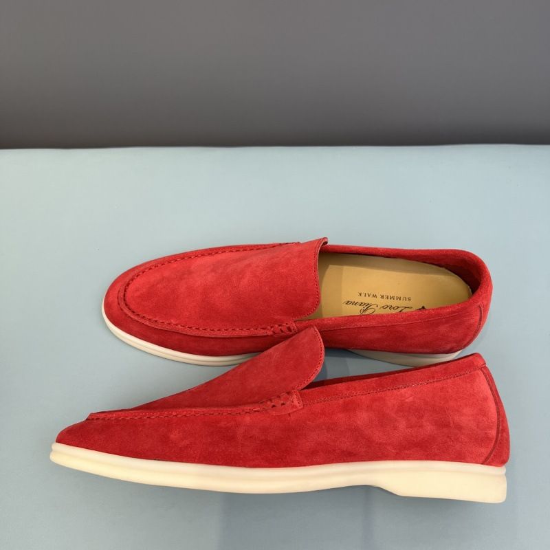2024 New Le Fu Shoes Men's Genuine Leather LP Soft Bottom British Style One Step Stepping Nuo You Pianya_voghion.com