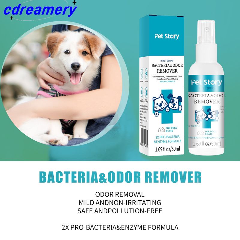 Állati dezodor spray macskáknak és kutyáknak Általános célú macskaalom és vizelet dezodor spray_voghion.com