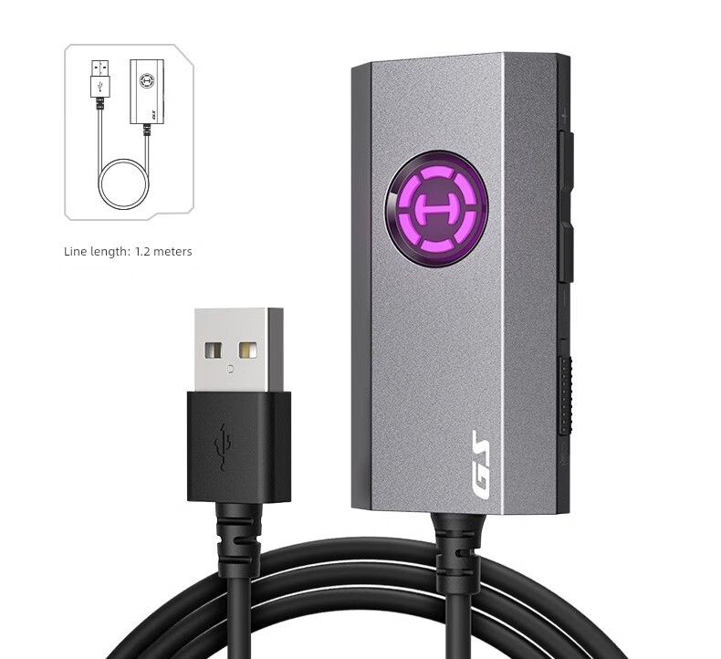 Hecate/Walker GS02 Computer External Usb7.1 Effect Game Card Magic Sound Voice Changing Plug-and-Play_voghion.com