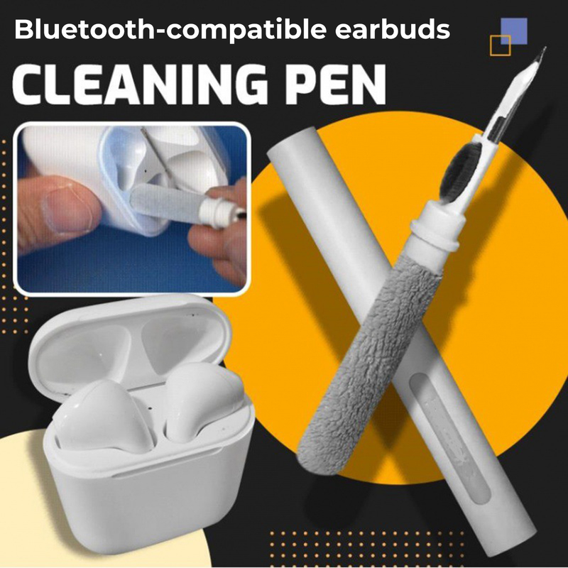 Hitech Earphone Cleaning Pen Sharp Tip Labor-saving ABS Bluetooth-compatible Earbuds Cleaner Brush for Phone_voghion.com