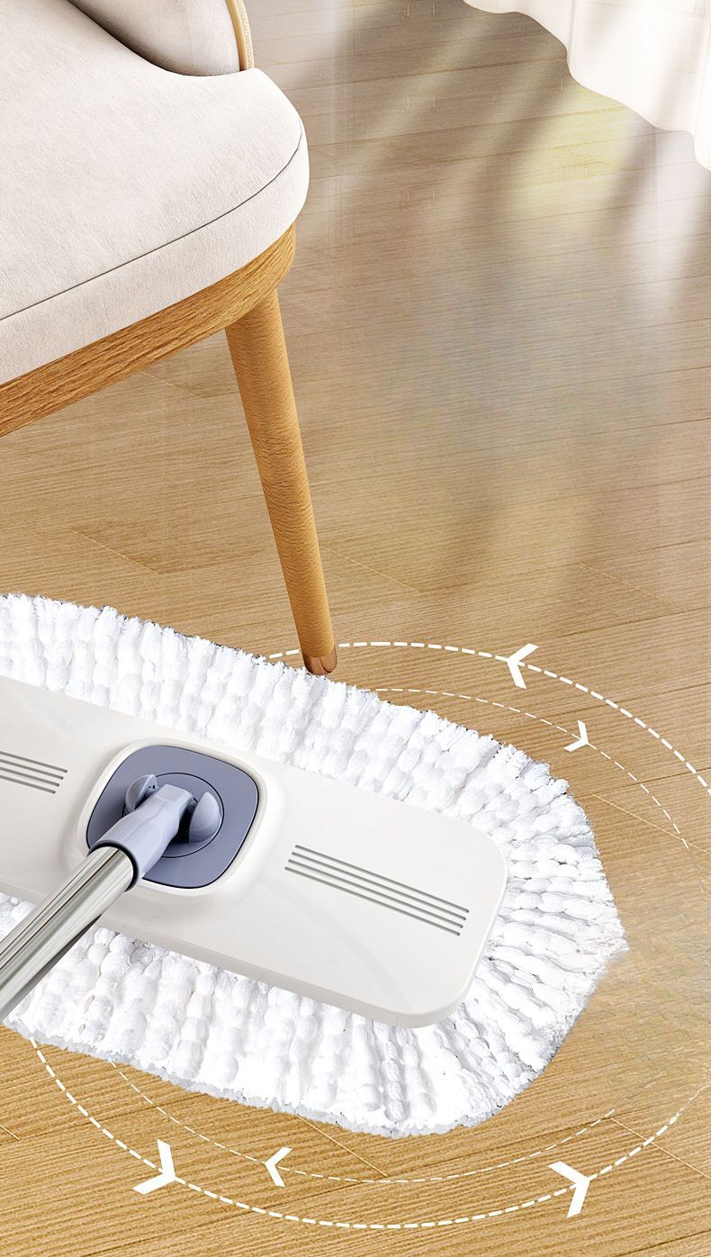 New Home Use, One-Sweep Clean Hands-Free Washing, Dual-Use For Dry And Wet, Lazy Absorbent Mop, Flat Mop_voghion.com