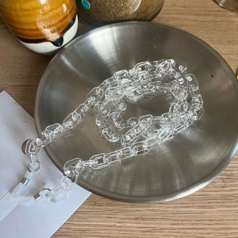 and Acrylic Anti-Slip Anti-Lost Hanging Chain Glasses Mask Rope Leopard Color_voghion.com
