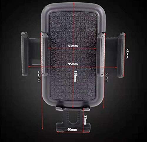 Supporto universale per portabicchieri da auto, supporto per cellulare, supporto regolabile per telefono cellulare, supporto per Huawei/iPhone/Samsung_voghion.com