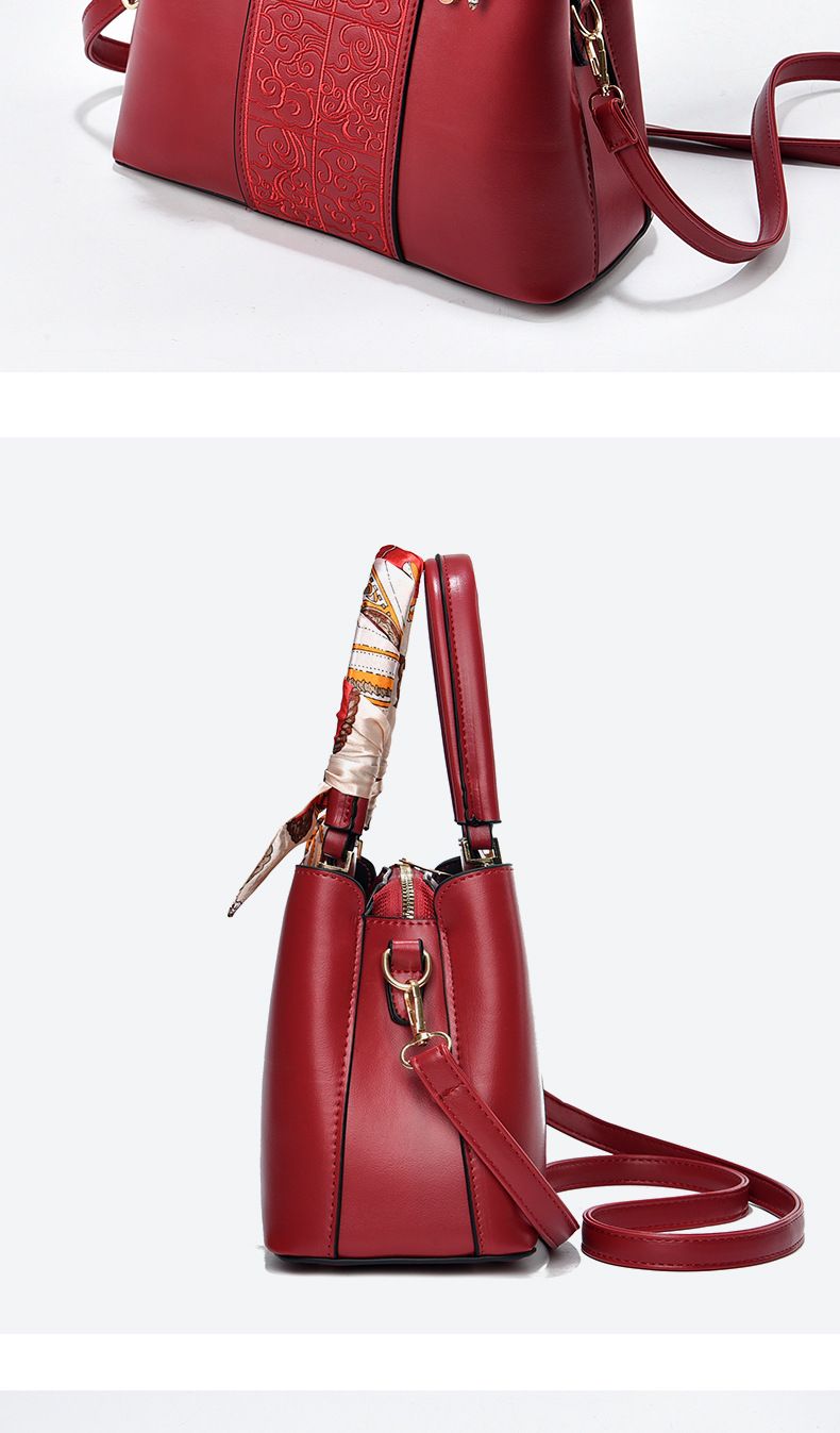 Wedding bags women's bridal bags high end red wedding handbags for middle aged mother in law_voghion.com