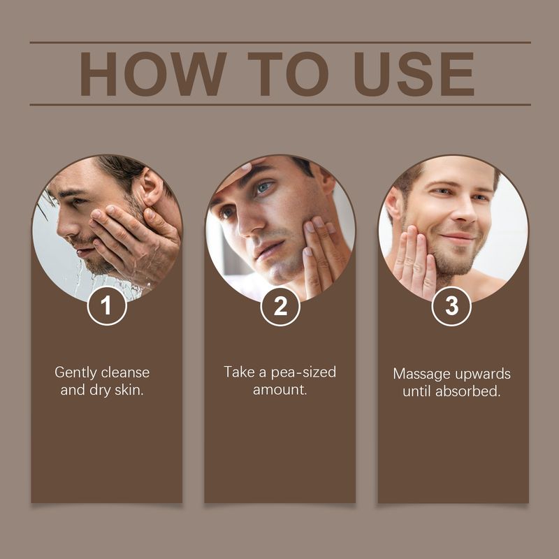 EAST MOON Men's Retinol Collagen Moisturizing Cream Fades Fine Lines, Brightens, Tightens, Moisturizes And Softens_voghion.com