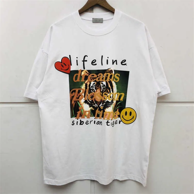 Herre-T-skjorter med tigertrykk Herre-Kvinner T-skjorte av beste kvalitet Klær Topper T-skjorte T221130_voghion.com