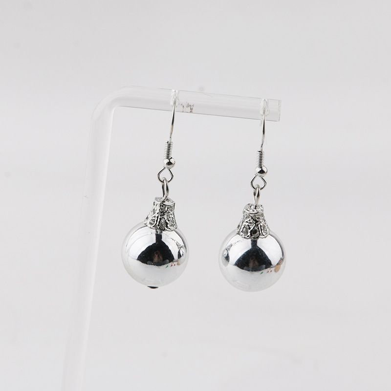 Boucles d'oreilles boules multicolores en forme de cloche, décoration de fête de Noël, nouvelle collection 2024_voghion.com