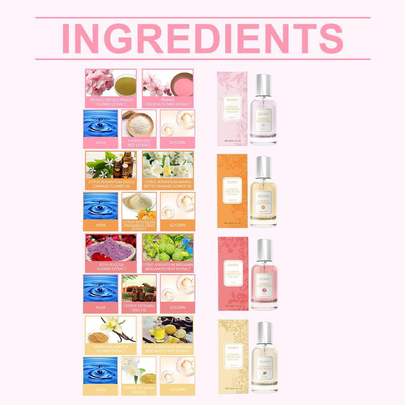 Parfümspray für Körper und Haare, hält den Duft frisch, Duftspray für Körper, Haut und Haare_voghion.com