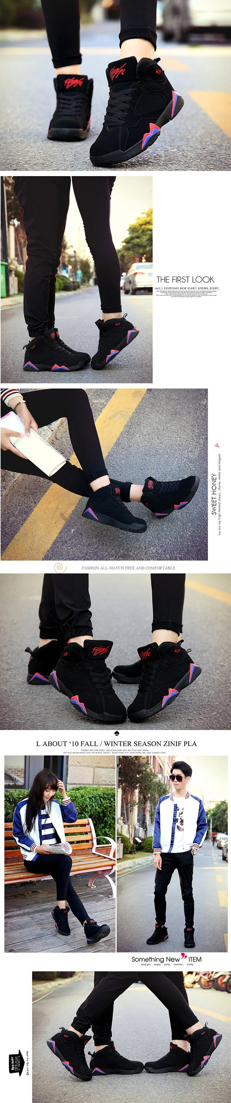 High Top für Männer Casual Basketball Plateauschuhe Leichte weiche Mann Tennis 2021 Schnürschuhe Herrenmode Sneakers_voghion.com