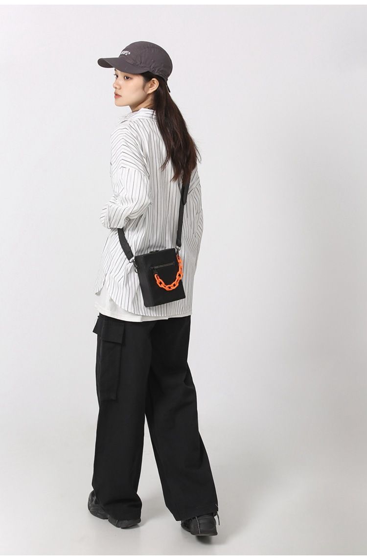 Borsa a tracolla da uomo, borsa a scatola, borsa a catena verticale, borsa per cellulare, borsa a tracolla da donna, portasigarette di marca di lusso da uomo_voghion.com