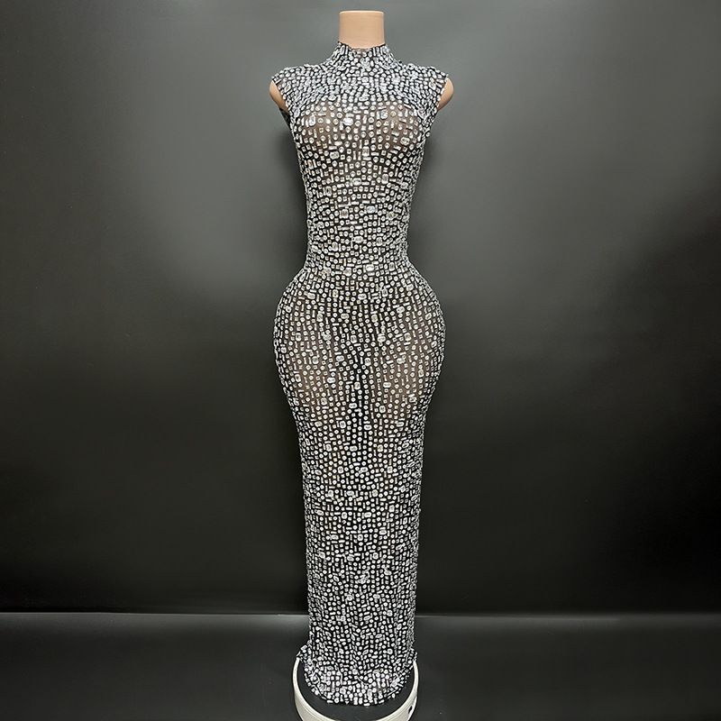 Women's Clothing Novance bridal diamond long prom bride gown mother of the bride long gown party dress_voghion.com