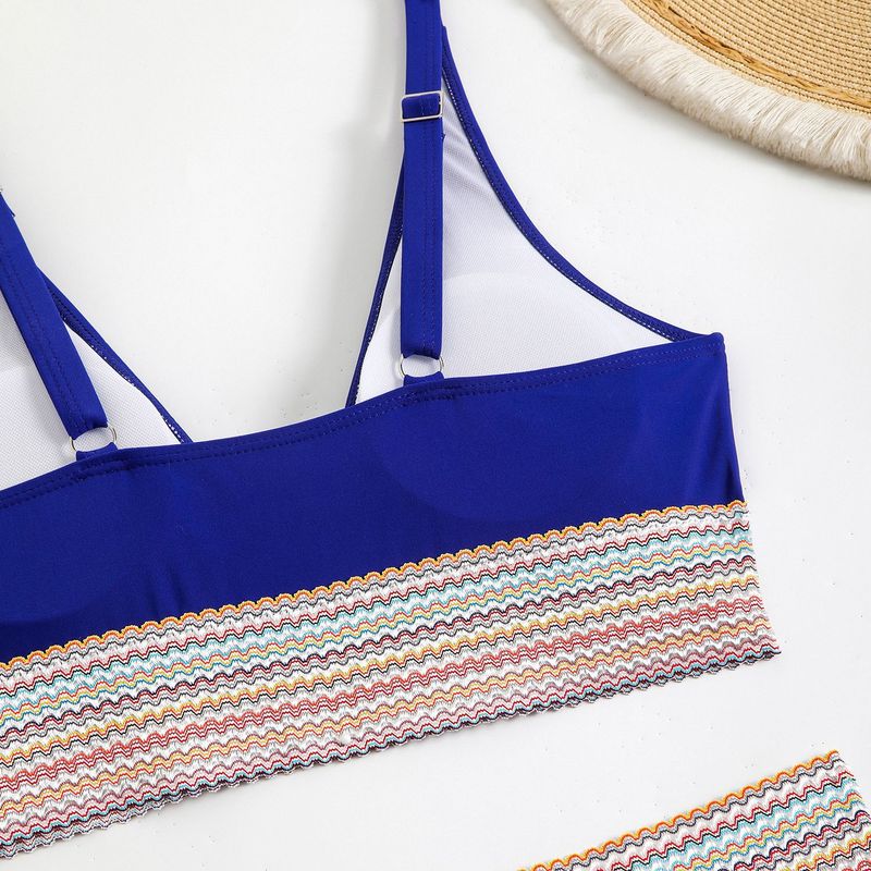 Maillot de bain deux pièces push-up taille haute pour femme, nouveauté 2025_voghion.com