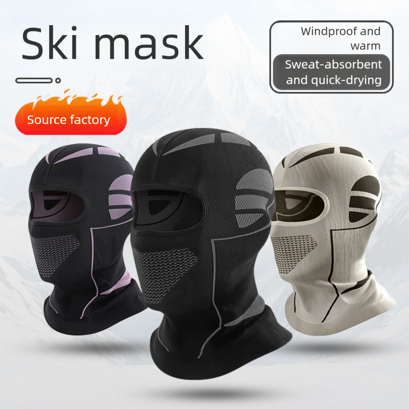 Maschera da sci antivento per ciclismo autunnale e invernale, antifreddo, calda, per uomini e donne, scaldacollo per moto_voghion.com