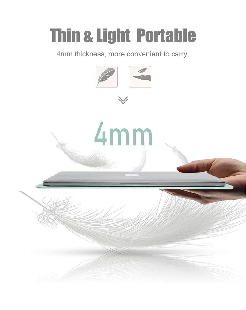 Computer Sleeve Case For Book IPad Air M1 M2 13 14 15 6 16 Pro 12 9 11 Inch Cover Bag Pouch Matte Vegan Leather_voghion.com