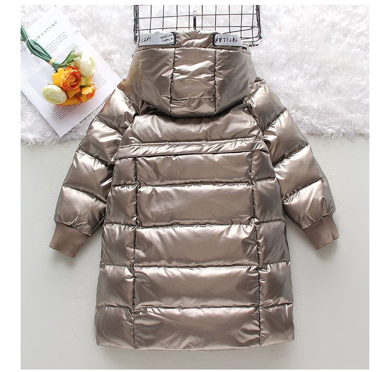 Giacca imbottita in cotone per ragazze e ragazzi, principessa, 2024, capospalla invernale di Capodanno, elegante, di taglia media e grande, per bambini_voghion.com