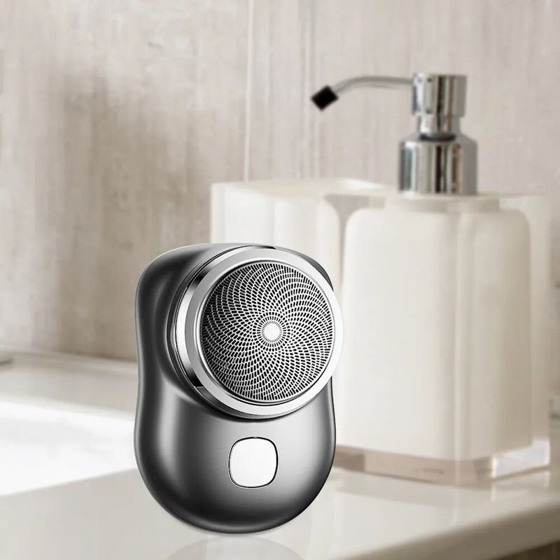 1pc Mini upgraded with 6-blade portable mini charging travel electric shaver for men's shavers_voghion.com