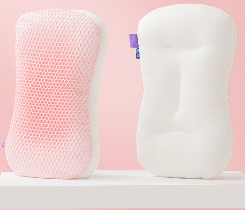 Bedding Tpe Pectin Pillow New Fiber Pillow High Elastic Breathable Elastic Pillow_voghion.com