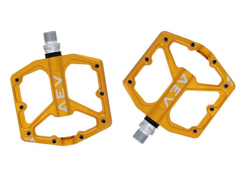 Pedales plegables para bicicleta de montaña SHANMASHI AEV con 3 rodamientos para escalada_voghion.com