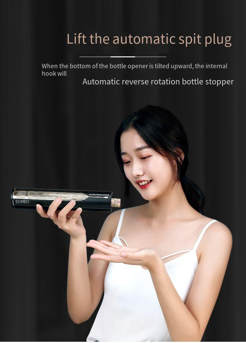 Cap New Electric Gift Set Fully Automatic Red Wine Bottle Can Opener_voghion.com