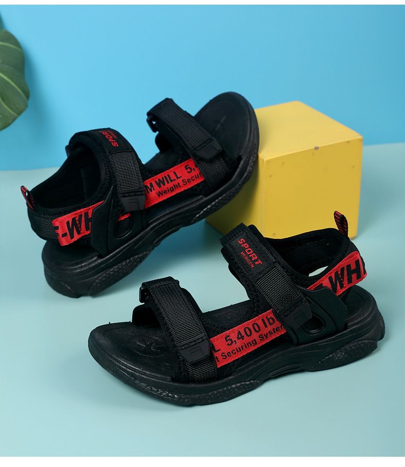Boys' Sandals, Big Kids New Summer Soft Sole Beach Lightweight, Casual, Anti slip, Open Toe_voghion.com