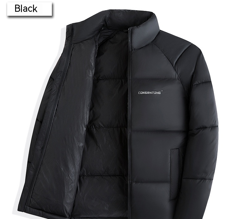 Chaqueta de algodón Ropa de invierno para hombre, nueva tendencia, fresca, resistente al viento, resistente al frío, cálida y holgada, Chaqueta de algodón con solapa de gran tamaño Ropa para hombre_voghion.com