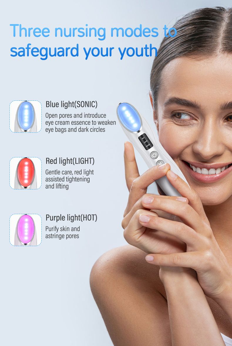 Augenstift Mikrostrom in Vibrationsmassage Home Beauty Instrument Verblassen Augenringe Augenmuster Schönheitsinstrument_voghion.com