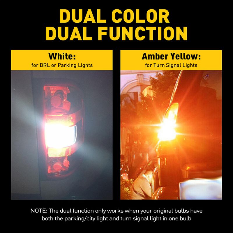 AUXITO 2Pcs T20 7443 W21/5W LED Canbus Reverse 7440 W21W WY21W Birne Für Toyota Corolla Camry Schwanz blinker Lichter_voghion.com