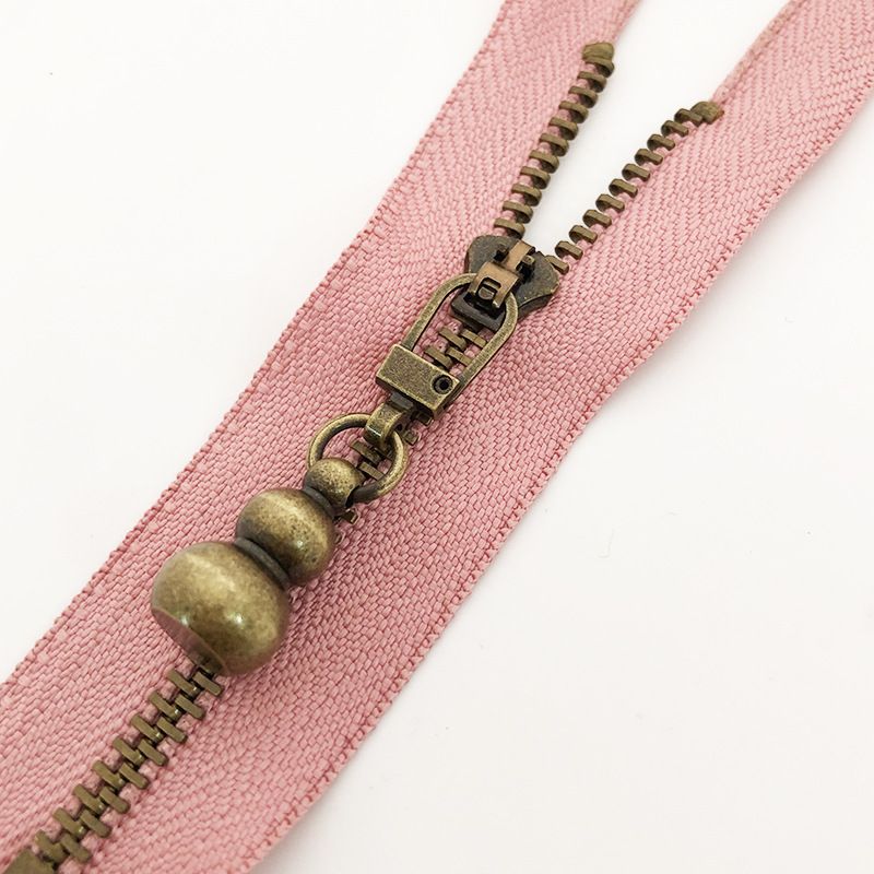 Højkvalitets solid kobbergræskar lynlås aftrækker tøj lynlås reparation lynlås hoved sko slid lille hul high end hængekraft_voghion.com