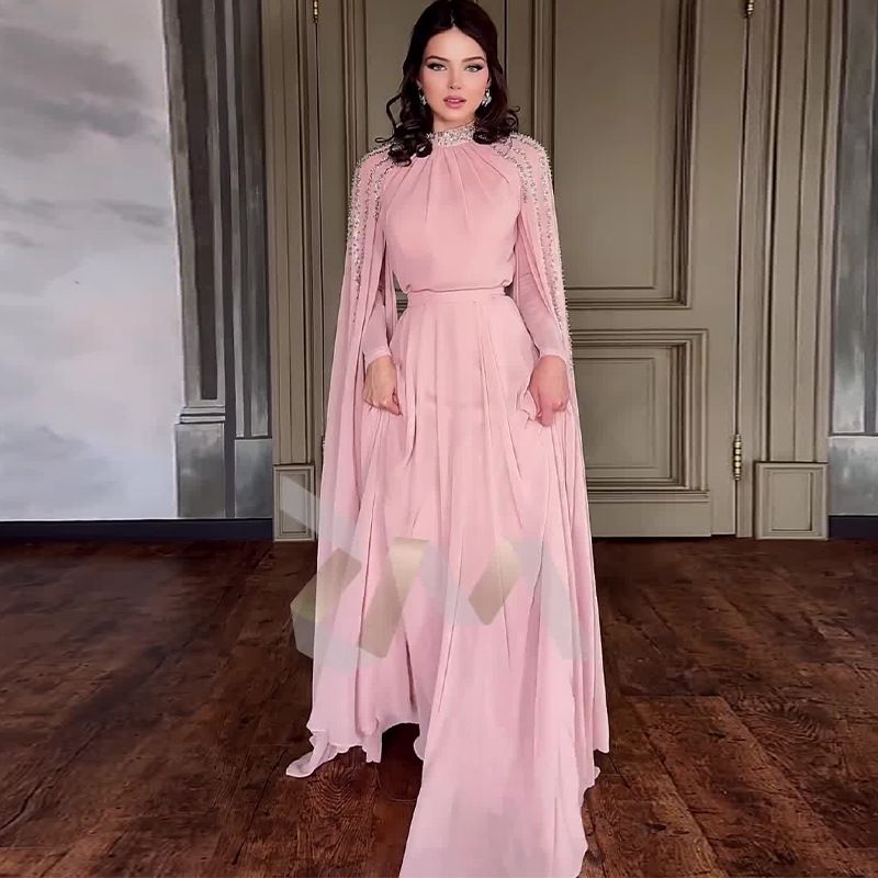 Gonna lunga da donna con temperamento da donna, leggera, di lusso, di alta qualità, tempestata di diamanti_voghion.com