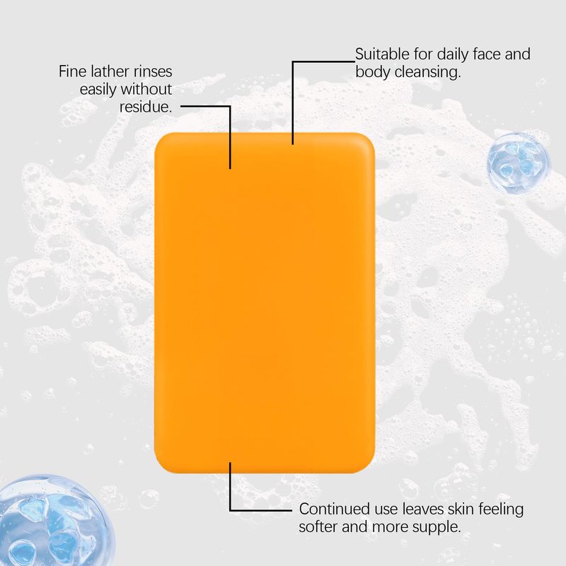 EELHOE Care Gentle Cleansing Face And Body Moisturizing Rich Foam Daily Soft Skin Soap_voghion.com