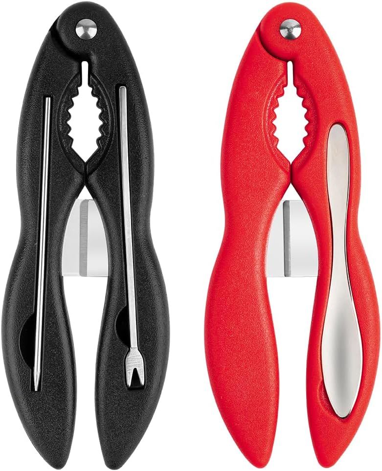Seafood Cracker Set - Stainless Steel | Lobster & Crab Leg Tools | 4-Piece_voghion.com