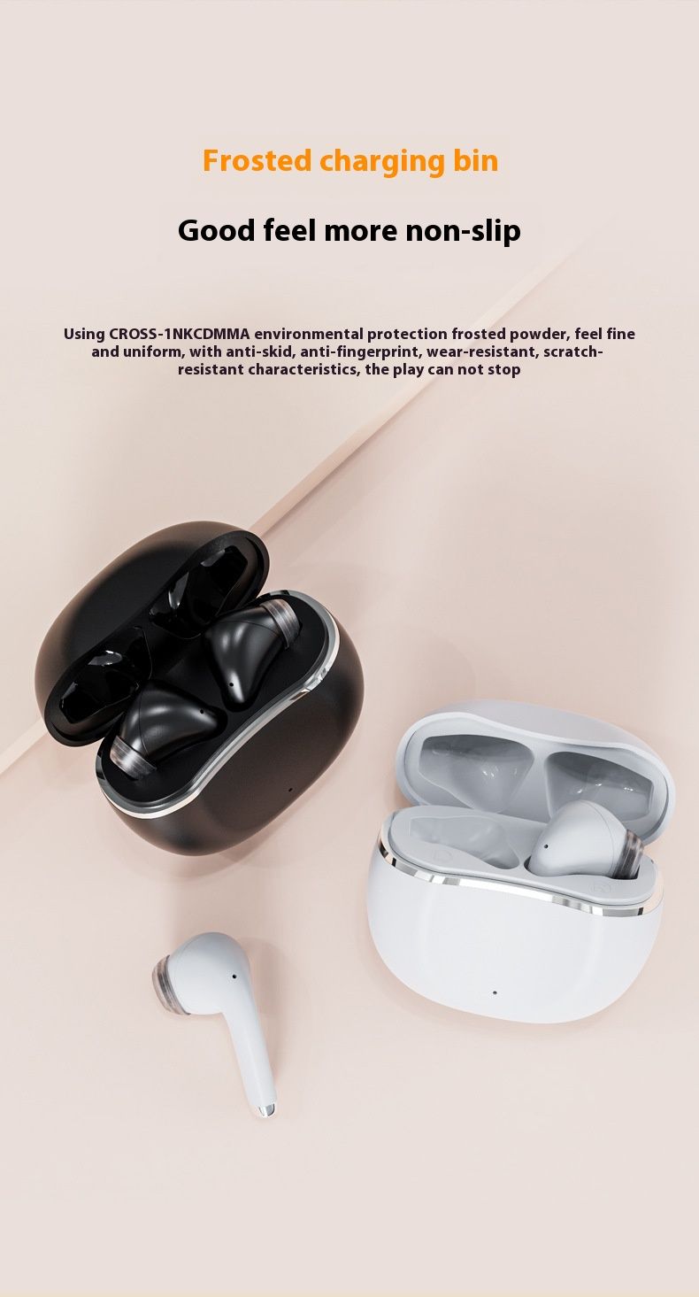 True Wireless Bluetooth Earphones T51 High Quality Noise Reduction Gaming Long Range Dual In Ear Sports_voghion.com