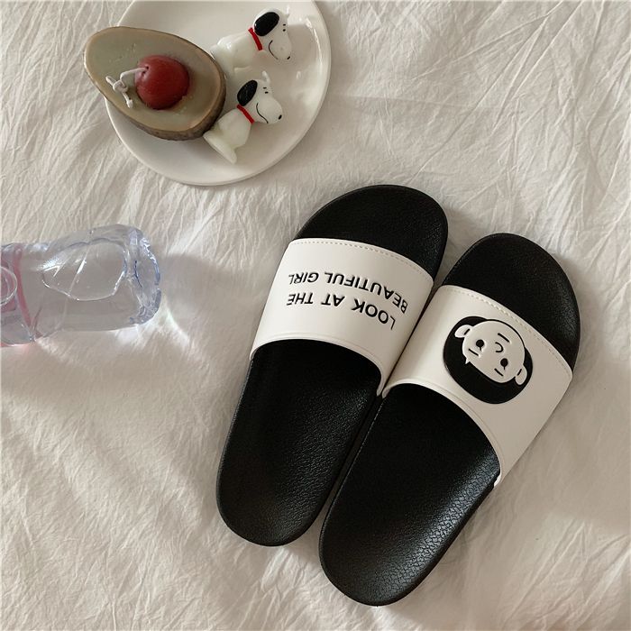 Thin Strip Ins Hong Kong Style Trendy Flats Slippers_voghion.com