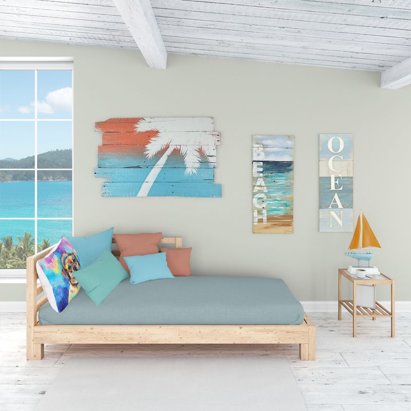 Pug Hippie Dawg Standard Pillowcase Lightweight Super Soft Easy Care Decorative Artwork Pillowcase, Standard_voghion.com