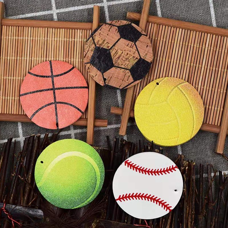 pendientes de pelota, pendientes de rugby, pendientes de pelota con purpurina y lentejuelas, pendientes de cuero de colores_voghion.com