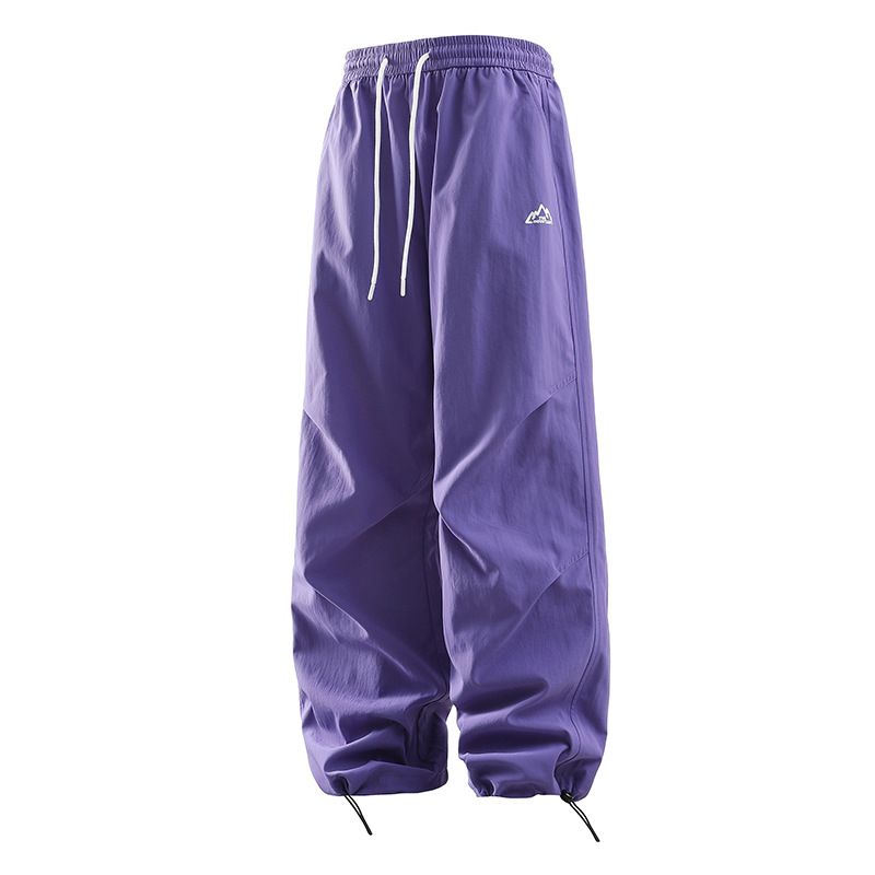 Spring And Summer Casual Pants Trendy Brand Retro Overalls Women's Casual Pants New Loose Straight Wide-leg Pants Spring And Autumn Trousers_voghion.com