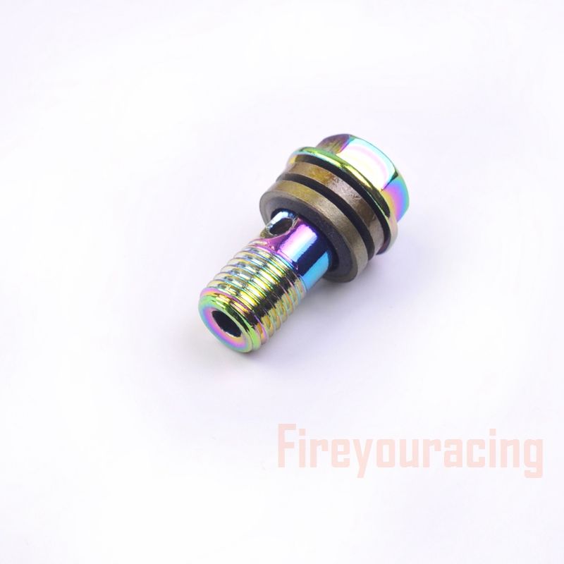 Fireyouracing Motorcycle Brake Hose Hydraulic Clutch Pump Master Cyder Banjo Screw Oil Output Bolts Nuts M10 Colorfuls_voghion.com