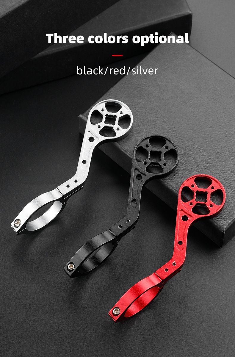 Support de compteur de vélo en alliage d'aluminium support d'extension de support de compteur de vélo support d'extension multifonction_voghion.com