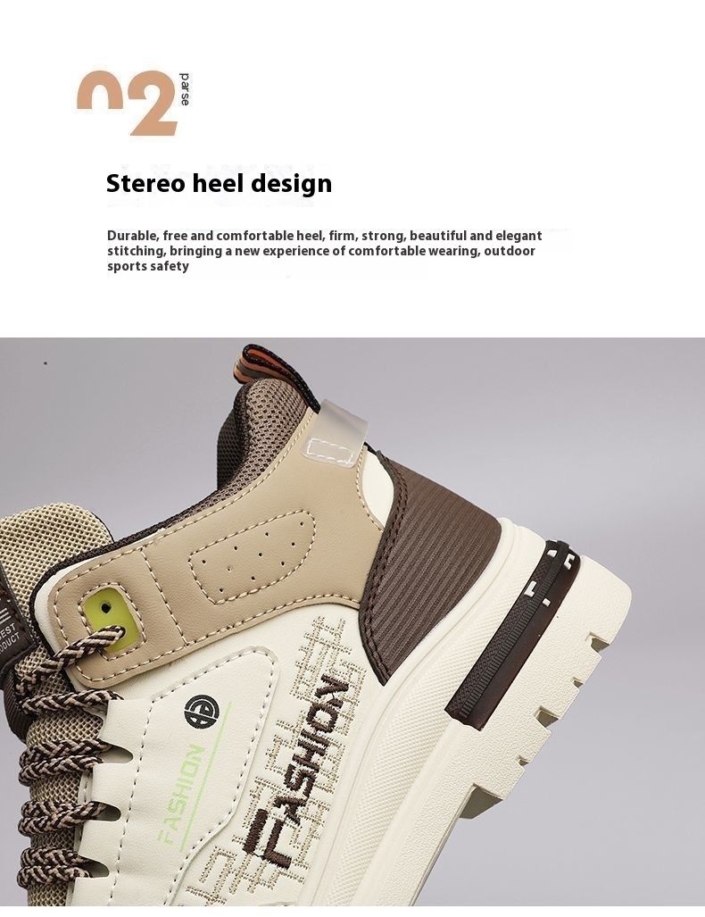 2024 Novo Martin Masculino Solado Grosso Trendy Altura Aumentando Estudante Antiderrapante Versátil Esportes e Lazer High Top Board_voghion.com